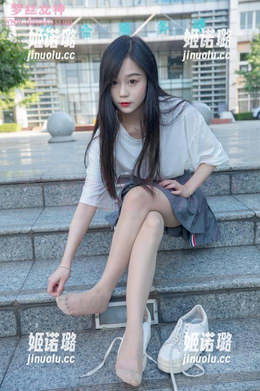 MSLASS梦丝女神 - 甜甜的彩色丝袜脚指：当写真变得肆意妄为