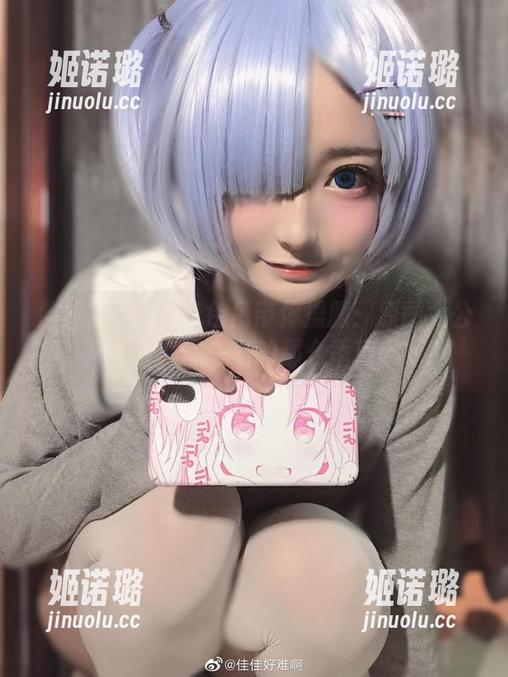 佳佳酱ovo的蓝色吊带体操服：原图大公开，未必你想象的那么乖巧哦！