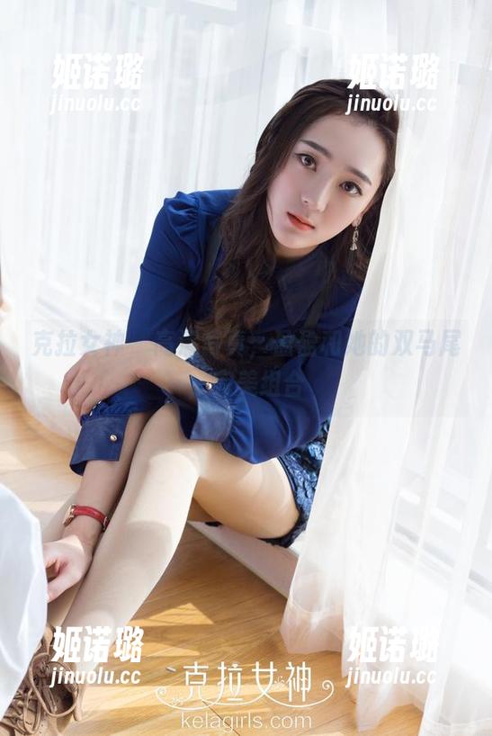 克拉女神 - 高清写真，盈盈和她的双马尾，完美组合