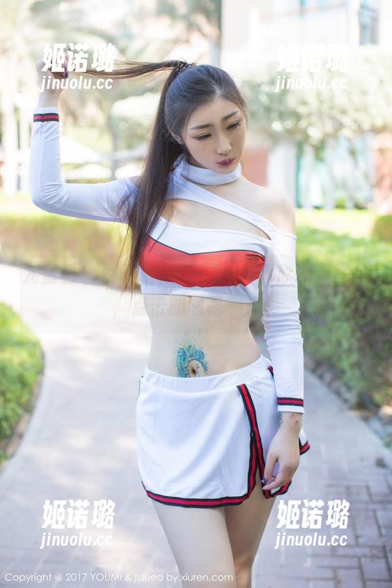 尤蜜荟 - 别眨眼，Lucky沈欢欣女友图包，点击即领略一番！