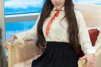 推女郎 - 木婉晴的JK照片，大概是我心中青春的理想写照