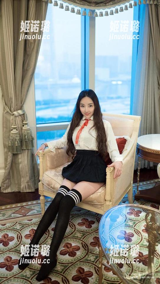 推女郎 - 木婉晴的JK照片，大概是我心中青春的理想写照