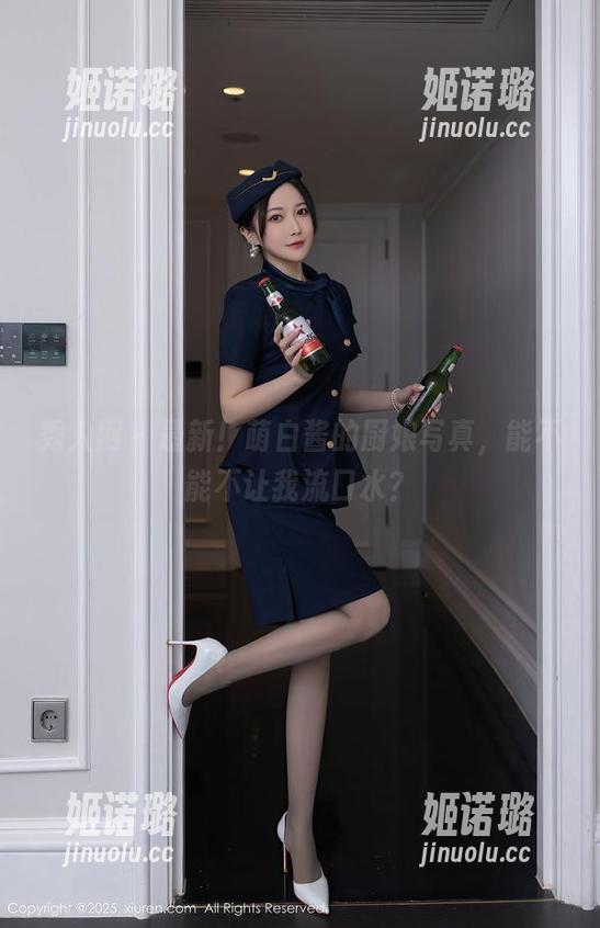 秀人网 - 最新！萌白酱的厨娘写真，能不能不让我流口水？